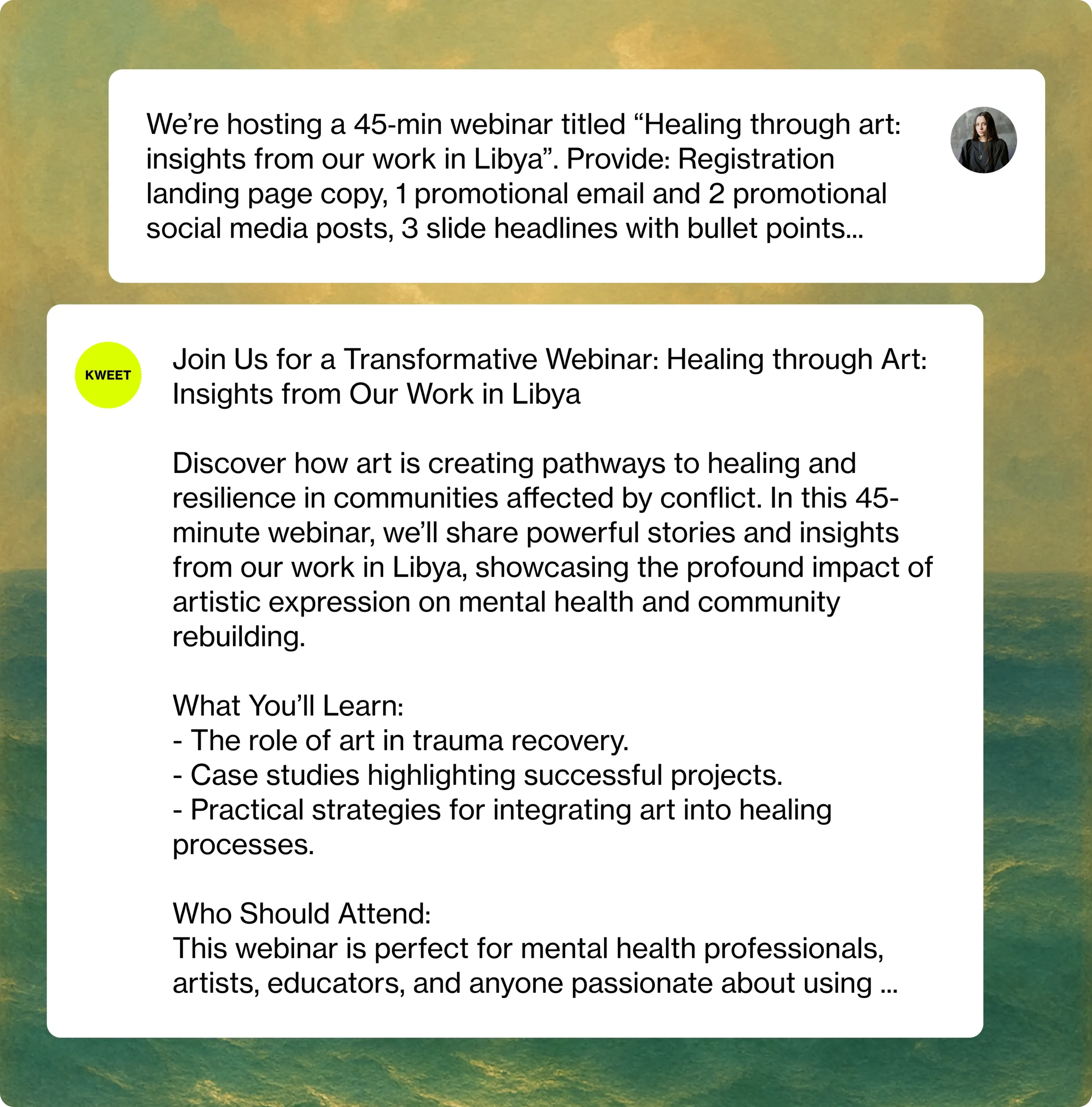 AI for nonprofit communications