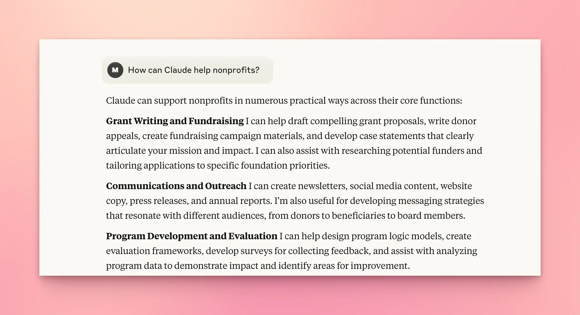 ChatGPT for Nonprofits: How Claude, Gemini, and Other AI Tools Compare