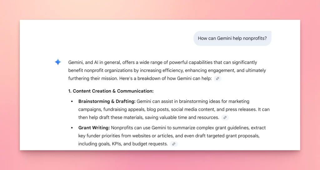 Gemini for Nonprofits: Pricing, Discounts, and Use Cases (2025)